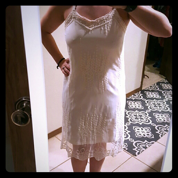 Off white lace dress