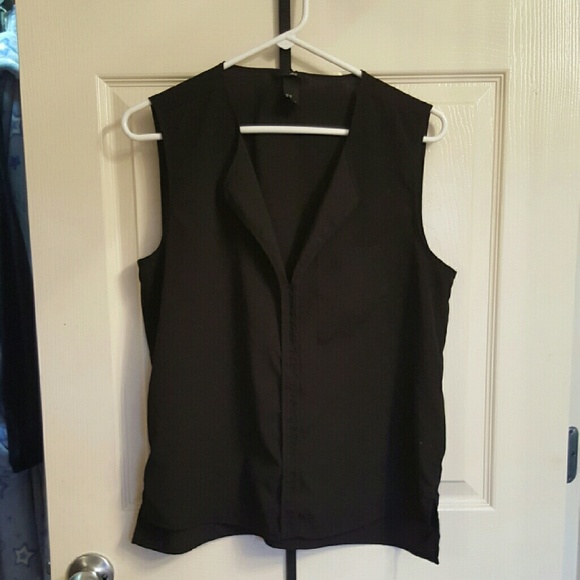 Sleeveless Black H&M Blouse Size 10