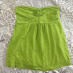 Abercrombie green tube top