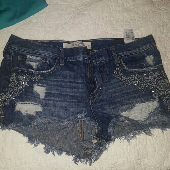 Abercrombie high waisted shorts