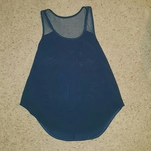 Navy blue tank top