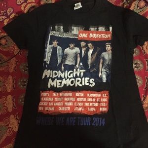 One Direction tour tee
