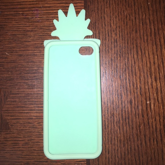 Pink VS silicone pineapple iPhone 5/5s/SE CASE - Picture 2 of 2