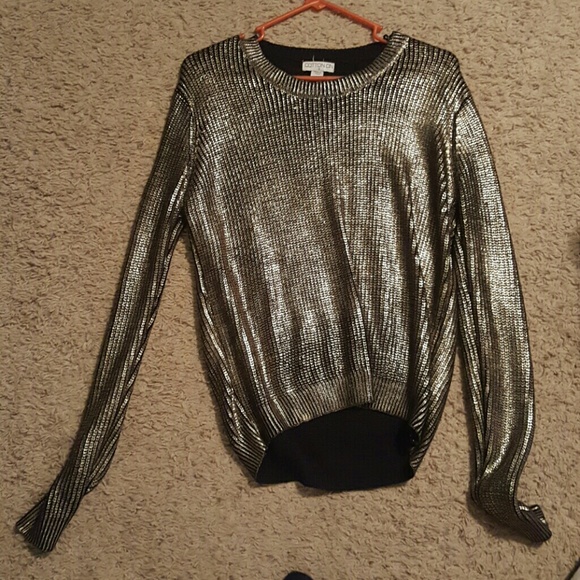 Gold sweater