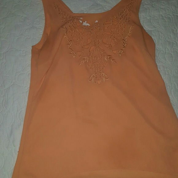 Orange tank top