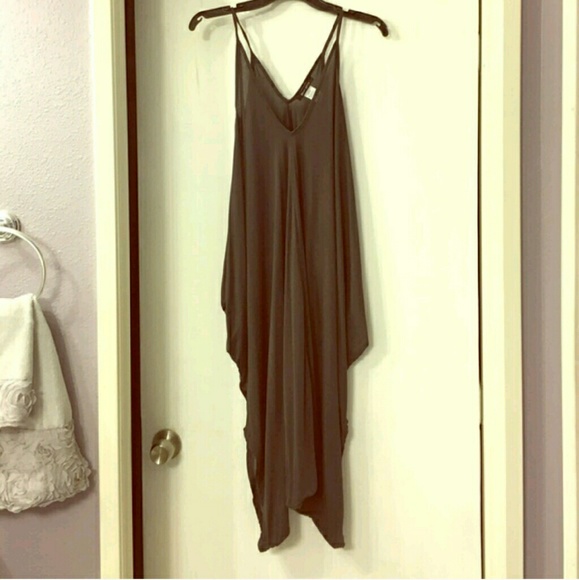 gray romper