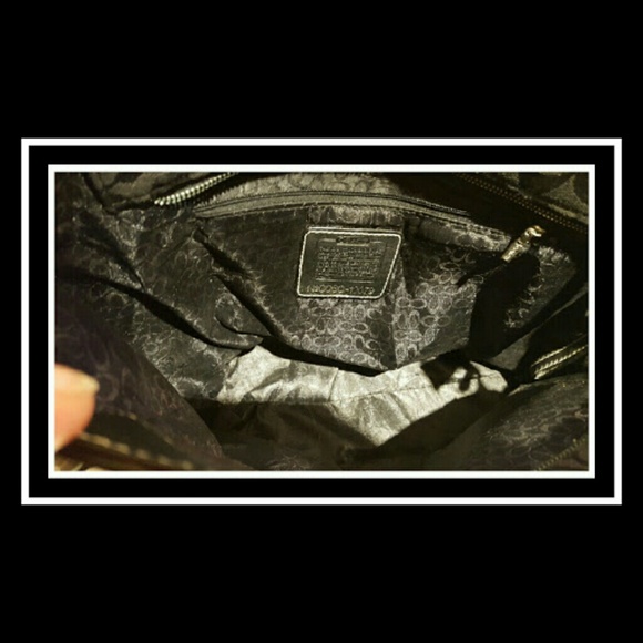 Coach Womens Large Black Bag~Black~🎁🎄Christmas Present🎄🎁 - Picture 4 of 4