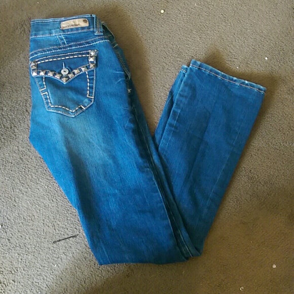 Skinny boot style jeans