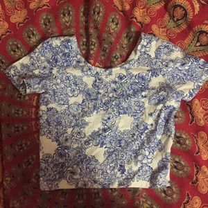 American Apparel crop top