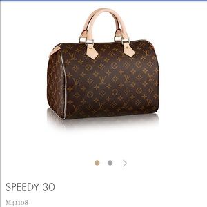 Speedy 30 Louis Vuitton Handbag
