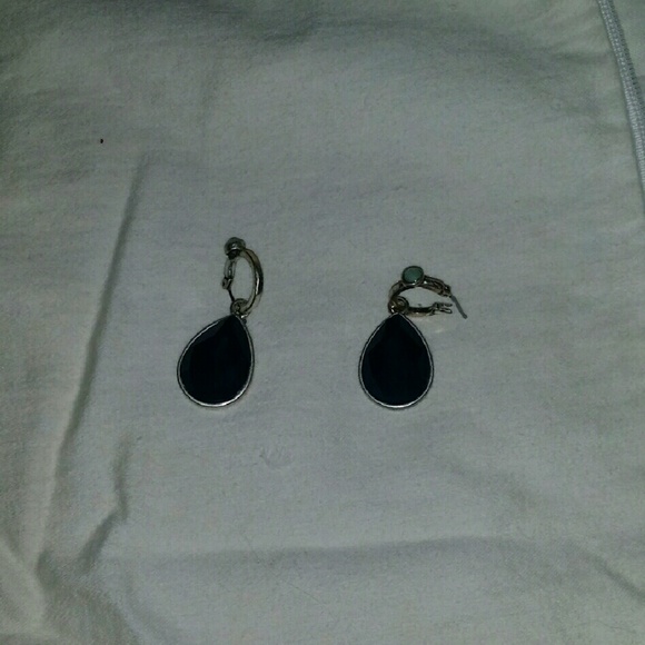 Lucky Brand Sapphire colored earrings