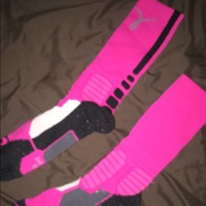 pink nike socks!