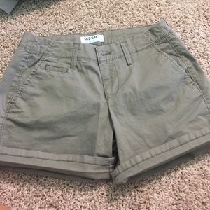 Old navy dark kahki shorts