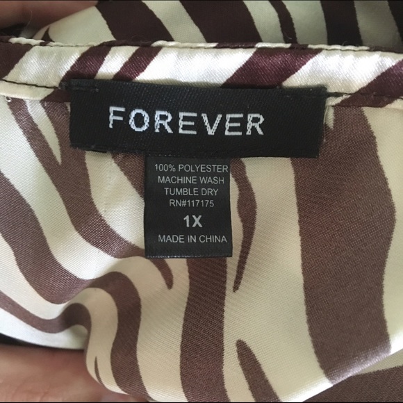 BUNDLE of 2 Lightweight Blouses, Sz 1x - Picture 3 of 3