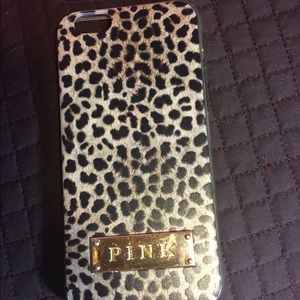 IPHONE CASE : pink Victoria secret