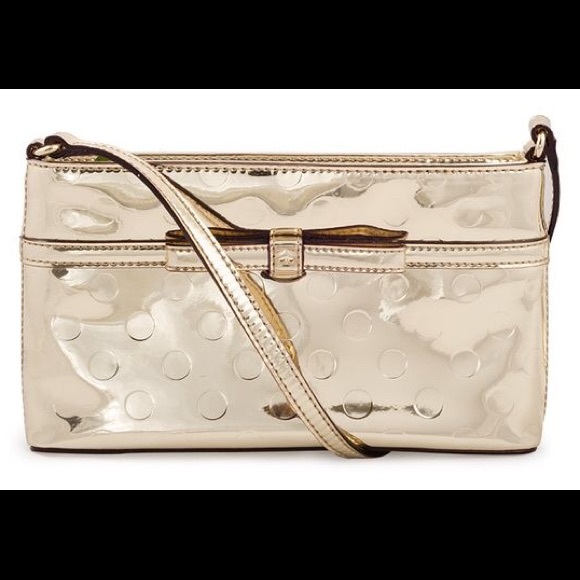 NWOT Kate Spade Camellia Street Amy Gold Crossbody