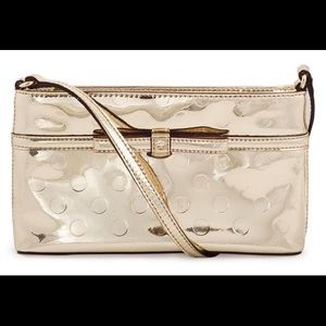 NWOT Kate Spade Camellia Street Amy Gold Crossbody