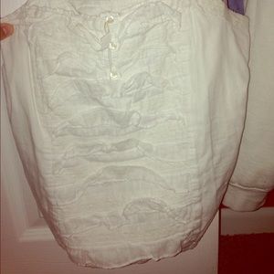 Cute White Tank Top!!