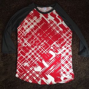LuLaRoe Baseball Tee - New never worn