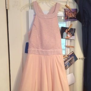Pink/Blush homecoming dress!