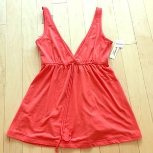 Feathers Sleeveless Top or Tank (S)