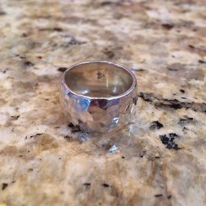 Silpada hammered ring