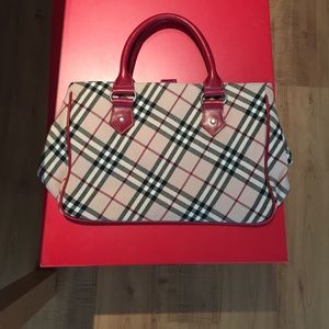 Authentic Burberry Blue Label tote bag