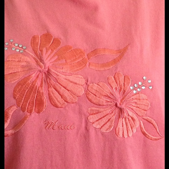 MAUI 🍑 casual coral shirt - Picture 3 of 3