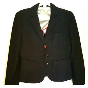 J.Crew wool blazer - pop collar
