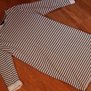 Topshop Striped Sweater Dress