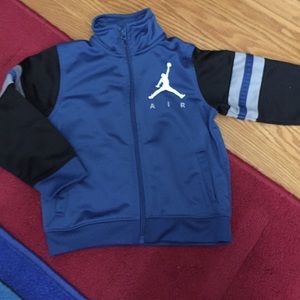Blue Jordan zip up size 24months
