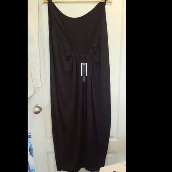 Black Summer Maxi Dress - Picture 3 of 4