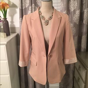 Tan blazer, Forever 21, medium