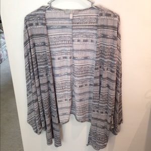 Cotton patterned kimono