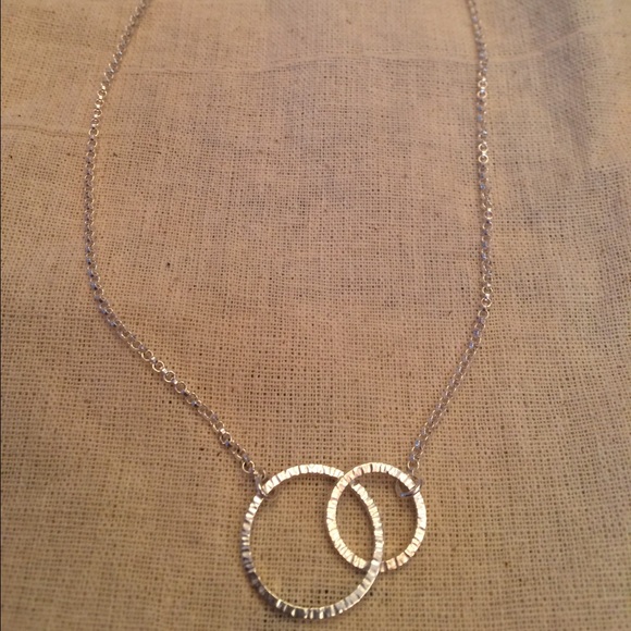 Silpada Intertwined Rings Nicklace