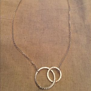Silpada Intertwined Rings Nicklace