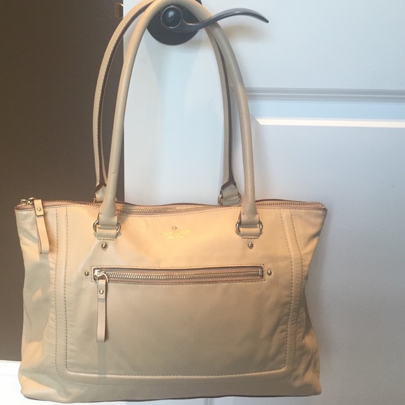 Kate Spade cream handbag