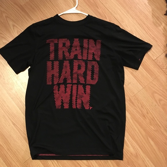 Train Hard Win tee shirt