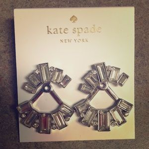 Kate Spade Clink of Ice earrings