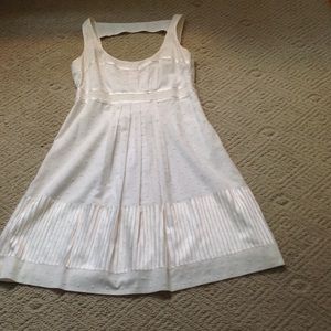 Cynthia Steffen,cotton/silk dress-lined,size 8,