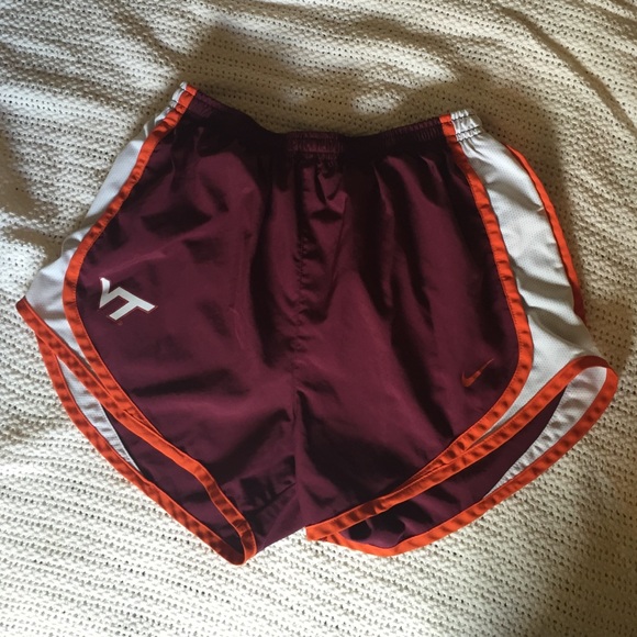 Virginia Tech Nike dri-fit athletic shorts