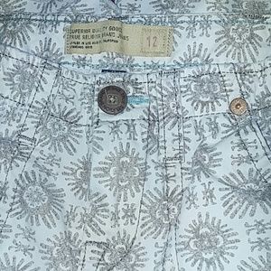 True religion brand jean shorts sz. 12 for boys