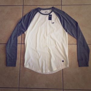 Men's Hollister SZ. Medium Baseball Tee