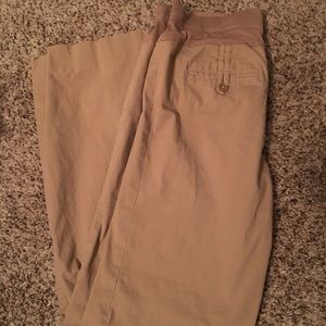 Maternity pants khaki
