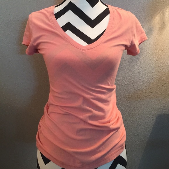 Coral V-Neck - Picture 1 of 1