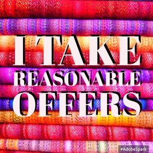 I TAKE REASONABLE OFFERS. Read description