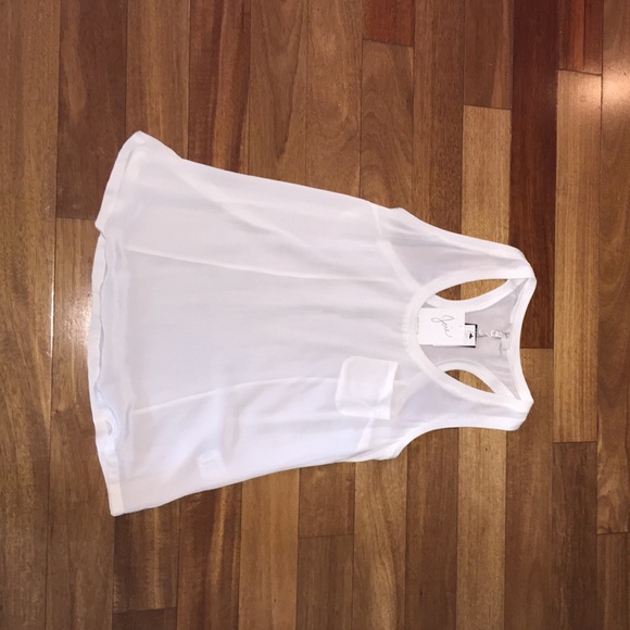 Joie White tank top