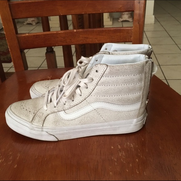 Crackle Suede Sk8-Hi Vans