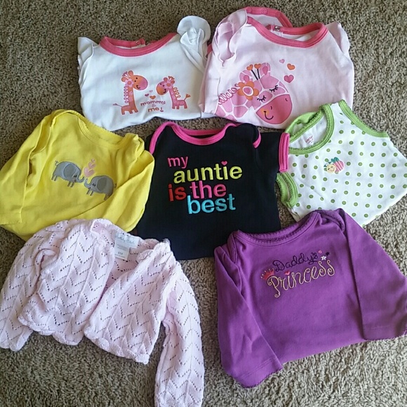 3-6 months Onesie BUNDLE!!