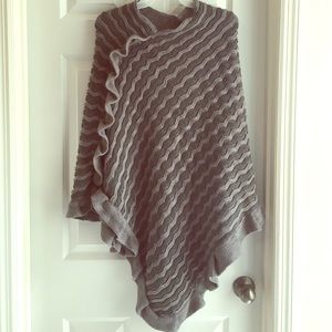 Grey Poncho